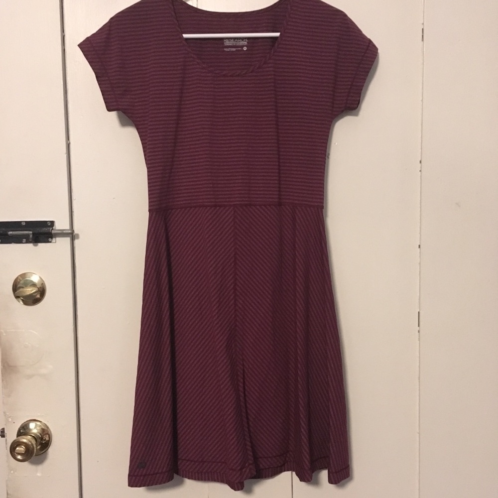 Outdoor research Bryn purple stripe travel dress